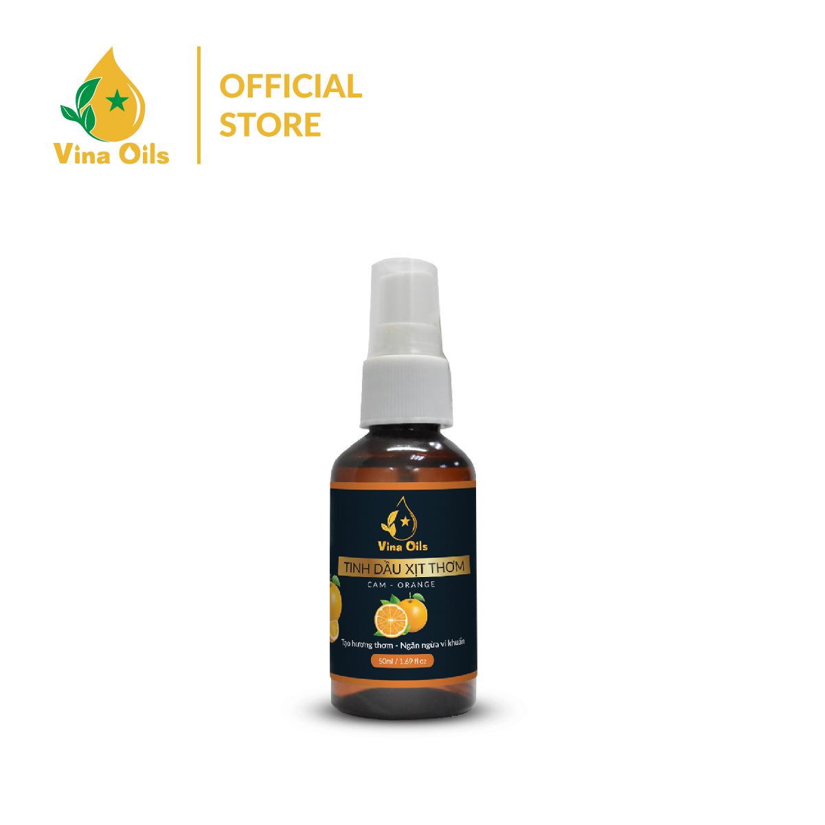 Tinh dầu Xịt thơm Cam 50ml (1 thùng)